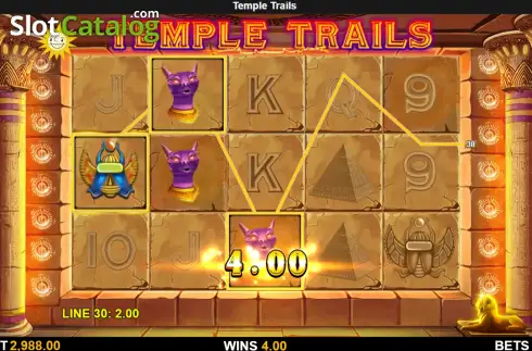 Скрин3. Temple Trails слот