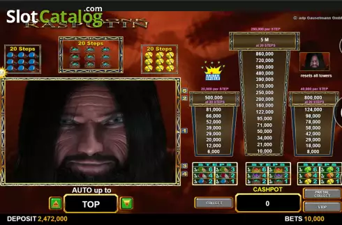 Скрин6. Magic monk Rasputin слот