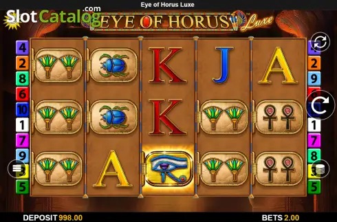 Скрин2. Eye of Horus Luxe слот