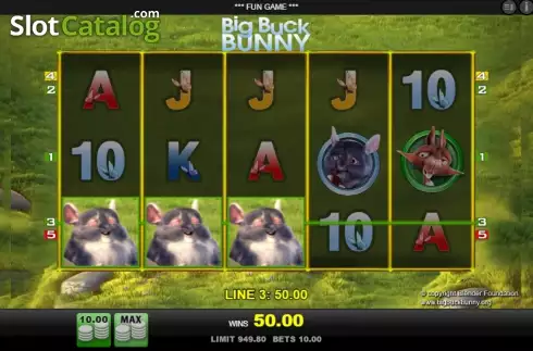 Скрин3. Big Buck Bunny слот