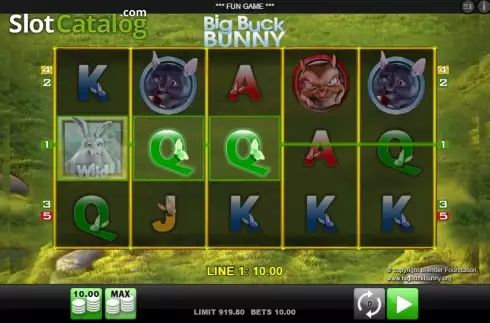 Скрин5. Big Buck Bunny слот