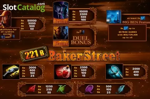 Скрин4. 221b Baker Street HD слот