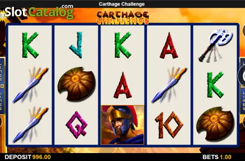 Скрин2. Carthage Challenge слот