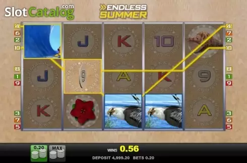 Скрин3. Endless Summer слот