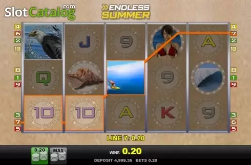 Скрин4. Endless Summer слот