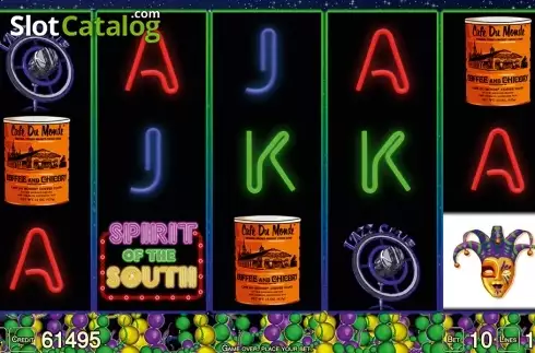 Скрин4. Spirit of the South HD слот