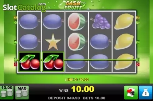 Скрин5. Cash Fruits Plus (Merkur) слот
