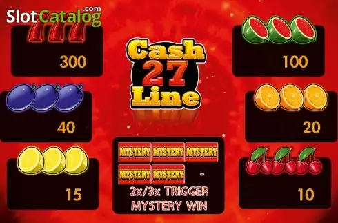 Скрин4. Cash Line 27 HD слот