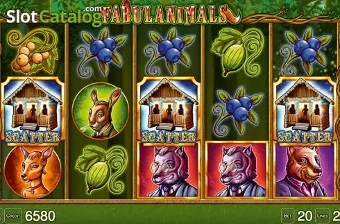 Скрин2. Fabulanimals HD слот