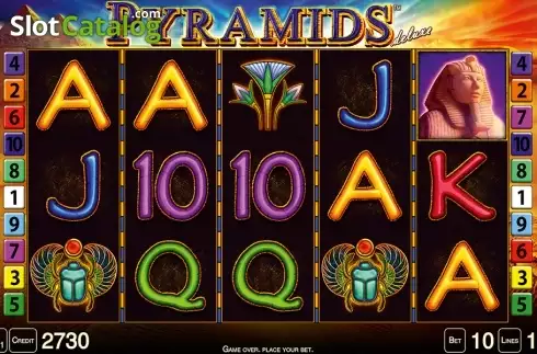 Скрин2. Pyramids Deluxe HD слот