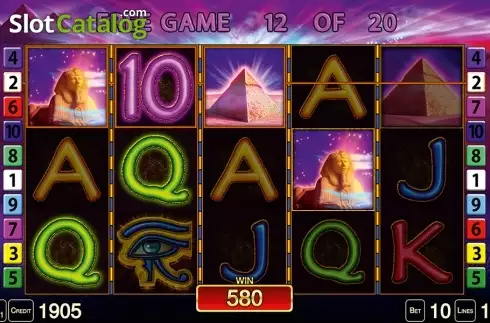Скрин3. Pyramids Deluxe HD слот