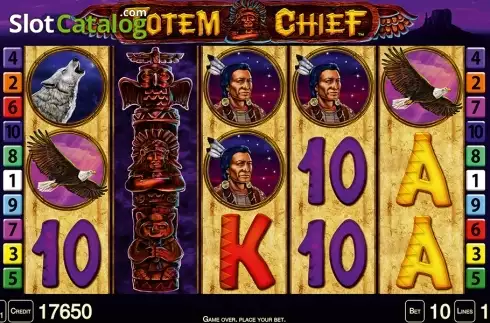 Скрин2. Totem Chief HD слот