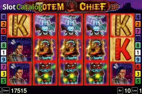 Скрин3. Totem Chief HD слот