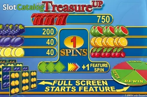 Скрин3. Treasure Up HD слот