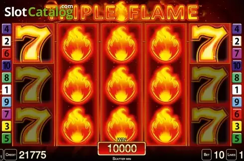 Скрин3. Triple Flame HD слот