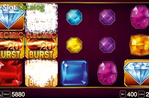 Скрин3. Electric Burst 20 HD слот