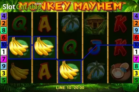 Скрин6. Monkey Mayhem слот