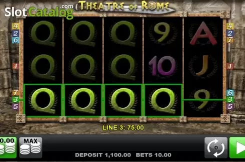 Скрин6. Theatre of Rome слот