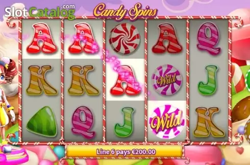 Скрин5. Candy Spins слот