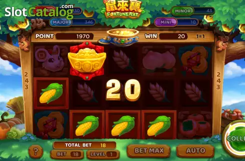 Скрин3. Fortune Rat слот