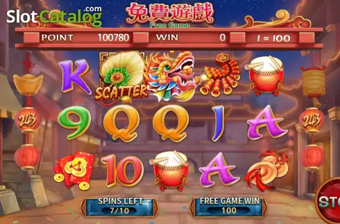 Скрин7. 5 Lions Dance (Micro Sova) слот
