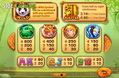 Скрин5. Panda 99 слот