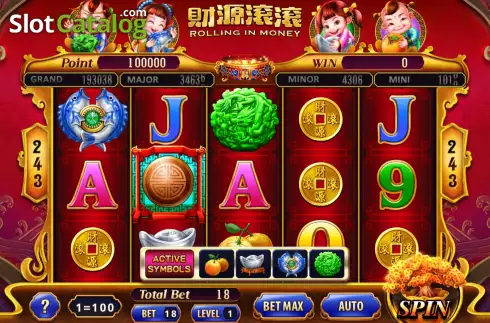 Скрин2. Rolling In Money (Micro Sova) слот