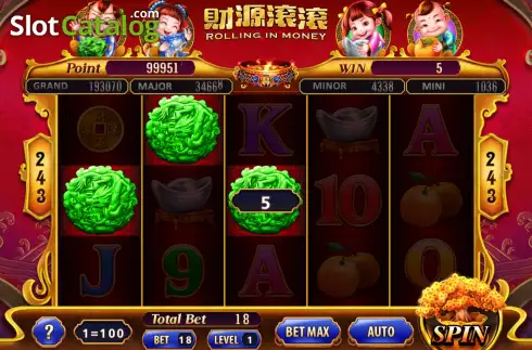 Скрин3. Rolling In Money (Micro Sova) слот