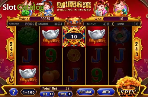 Скрин4. Rolling In Money (Micro Sova) слот