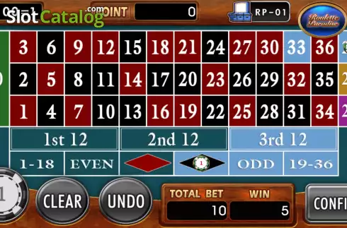 Скрин4. Roulette Paradise слот