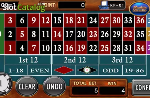 Скрин5. Roulette Paradise слот
