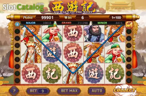 Скрин3. Journey To The West (Micro Sova) слот
