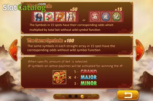 Скрин9. Journey To The West (Micro Sova) слот