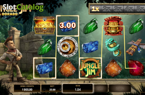 Скрин5. Jungle Jim El Dorado слот