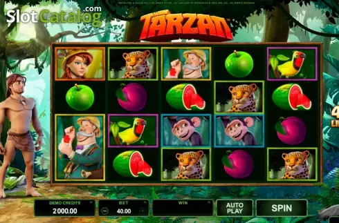 Скрин6. Tarzan (Microgaming) слот