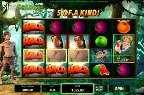 Скрин8. Tarzan (Microgaming) слот