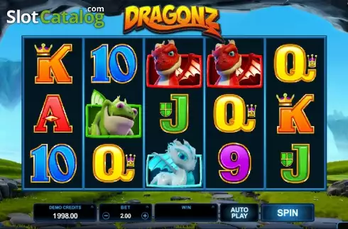 Скрин2. Dragonz слот