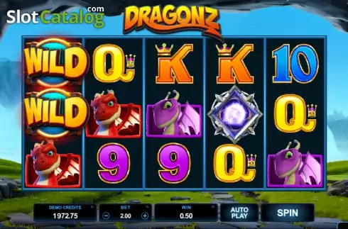 Скрин4. Dragonz слот