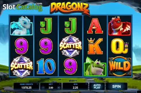 Скрин5. Dragonz слот