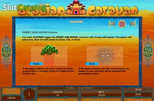 Скрин5. Arabian Caravan слот