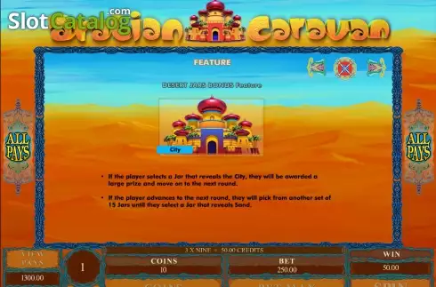 Скрин6. Arabian Caravan слот