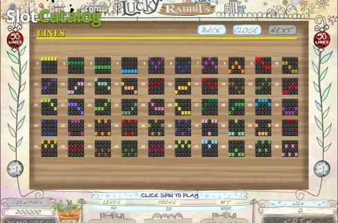 Скрин5. Lucky Rabbits Loot слот