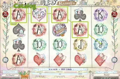 Скрин7. Lucky Rabbits Loot слот