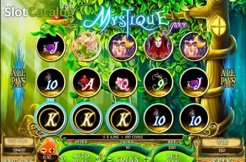 Скрин6. Mystique Grove слот
