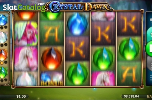 Скрин2. Crystal Dawn слот