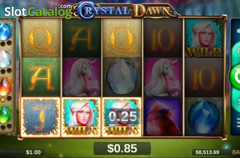 Скрин3. Crystal Dawn слот