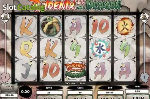 Скрин2. Phoenix and the Dragon слот