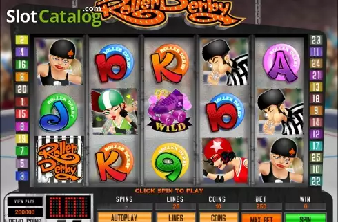 Скрин6. Roller Derby слот