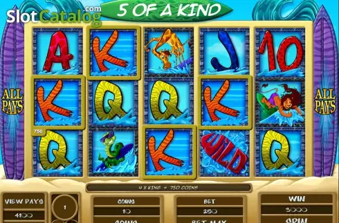 Скрин9. Surf Safari слот