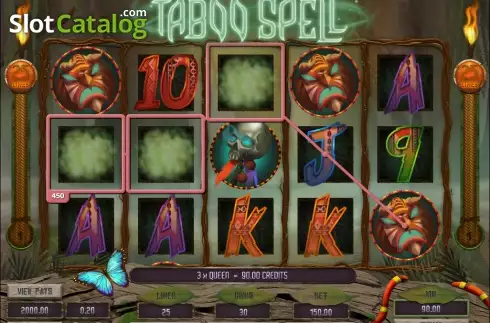Скрин7. Taboo Spell слот